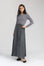 Grey Pointelle Maxi