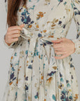 Floral Wrap Dress