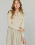 Cream Polo Maxi