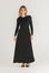 Black Pointelle maxi