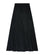 Black Suede Panel Skirt